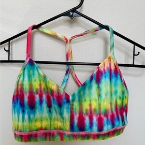 Fleo Multicolor Tie-Dye Sports Bra